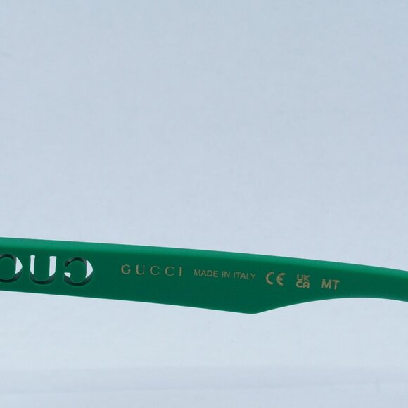 Gucci GG1571S 004 Square Sunglasses - Green/Blue Multicolor - Picture 6 of 11